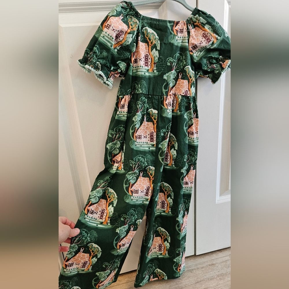 Kate Quinn Gingerbread House Romper